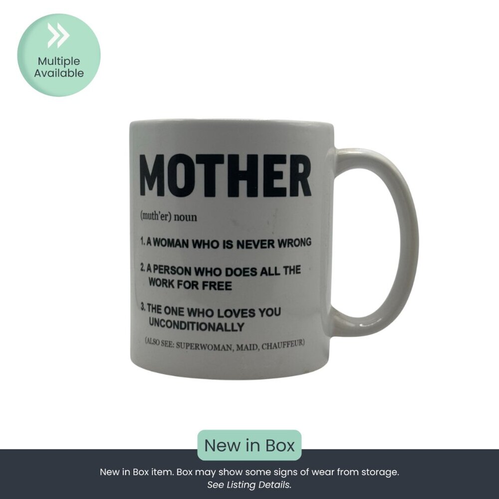 Definition of Mother – White Ceramic Coffee Mug (11oz)